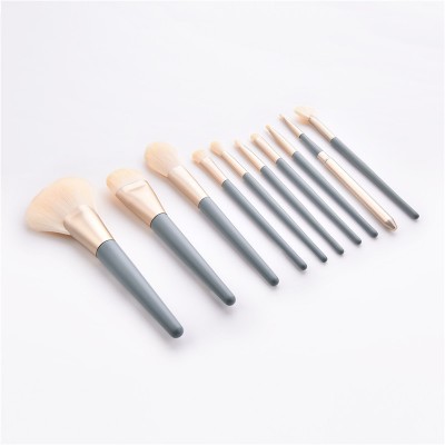 Wholesale Face Eye Shadow Eyeliner Foundation Blush Lip Powder Liquid Cream Makeup Brush Set