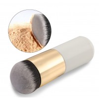 Hot Sale Professional Soft Fur Face Flat Head Makeup Foundation Brushes Cosmetic Tools