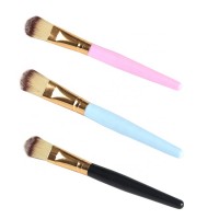 Vegan Flat Single Foundation Brush Private Label Make Up Foundation Brushes