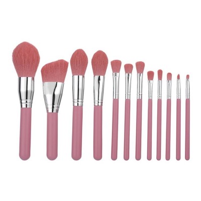 Thin Vegan Makeup Brush Set Metallic Gold Tin all Toothbrush Foundation Shape Brushes Style Top Kits Professional Sets Ten