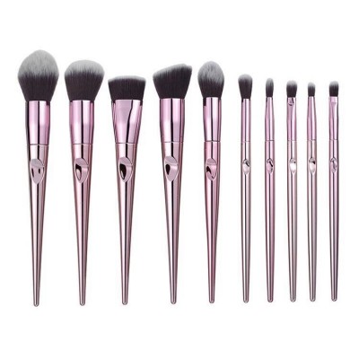 Interchangable Makeup Brushes Hot Pink Round High Quality Odm Brush Gradient Green Good For Cheap And Goat Hair Glitter Liquid